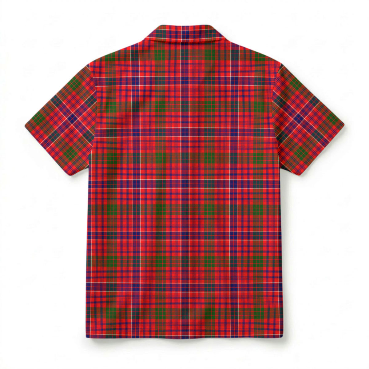 McRae Modern Tartan Crest Hawaiian Shirt
