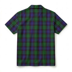 Mitchell Tartan Crest Hawaiian Shirt