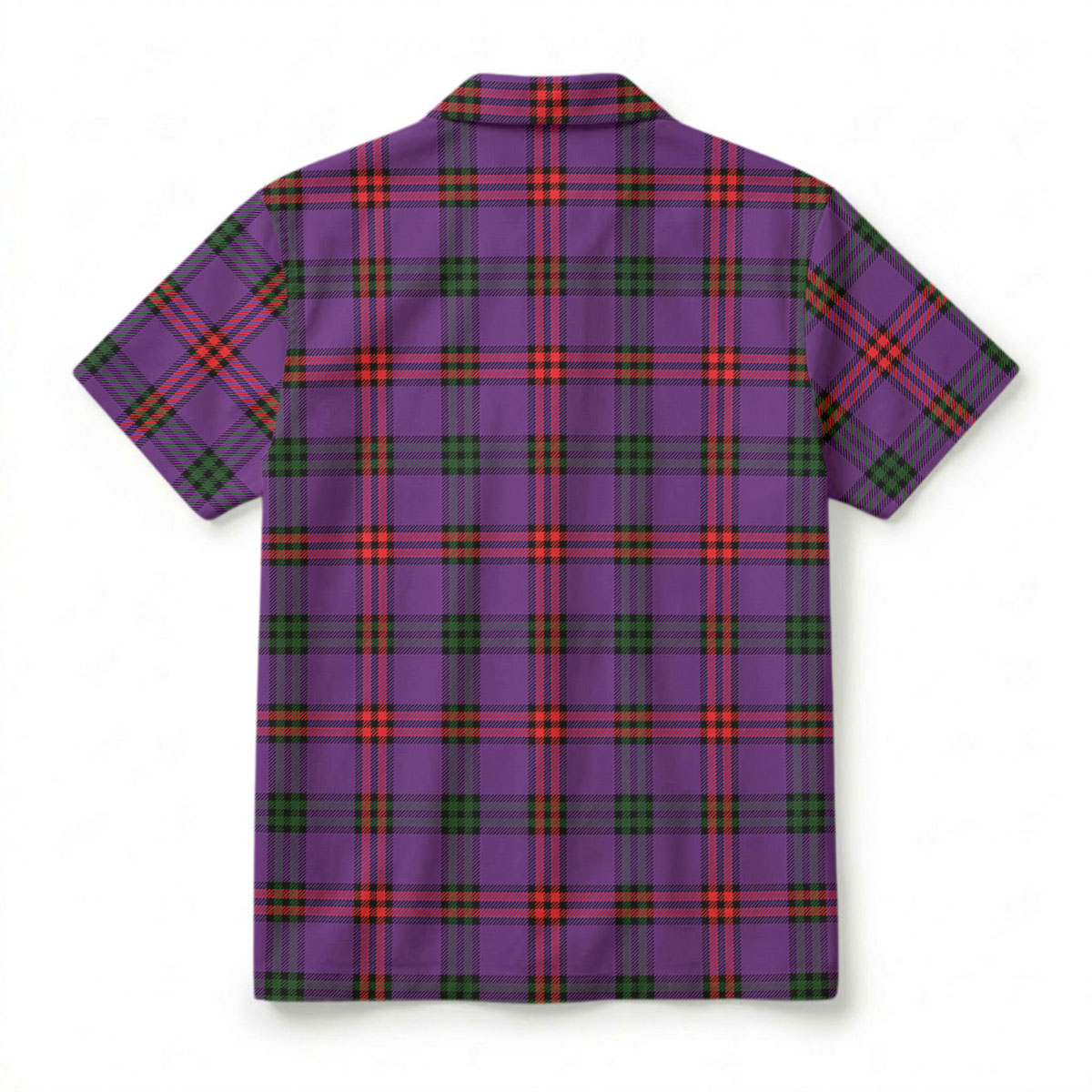 Montgomery Modern Tartan Crest Hawaiian Shirt