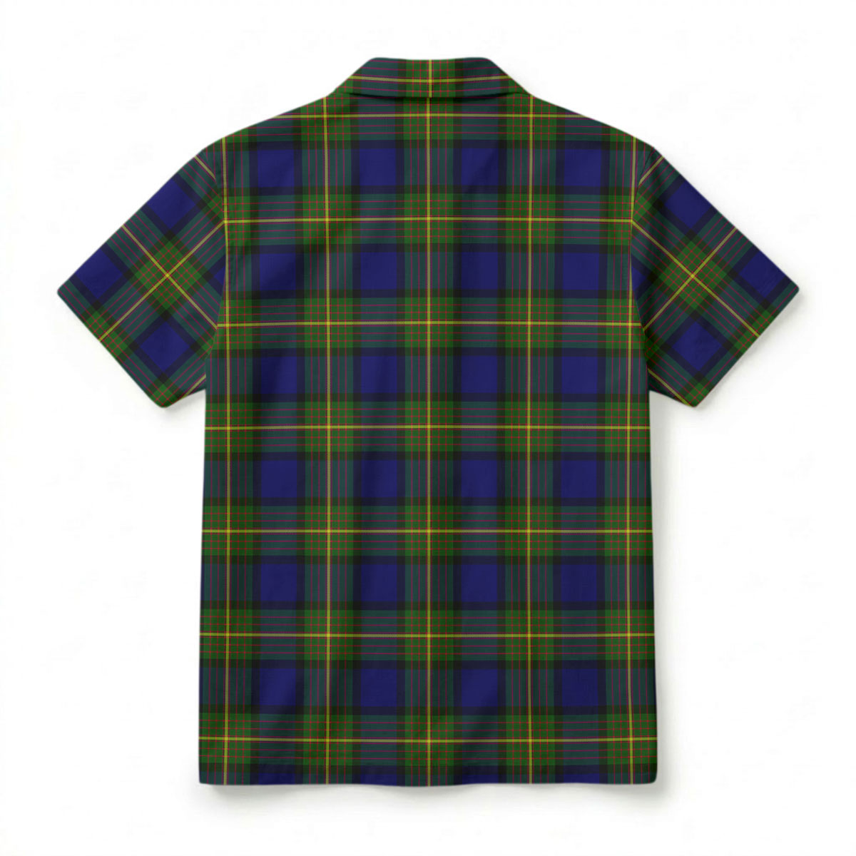 Muir Tartan Crest Hawaiian Shirt