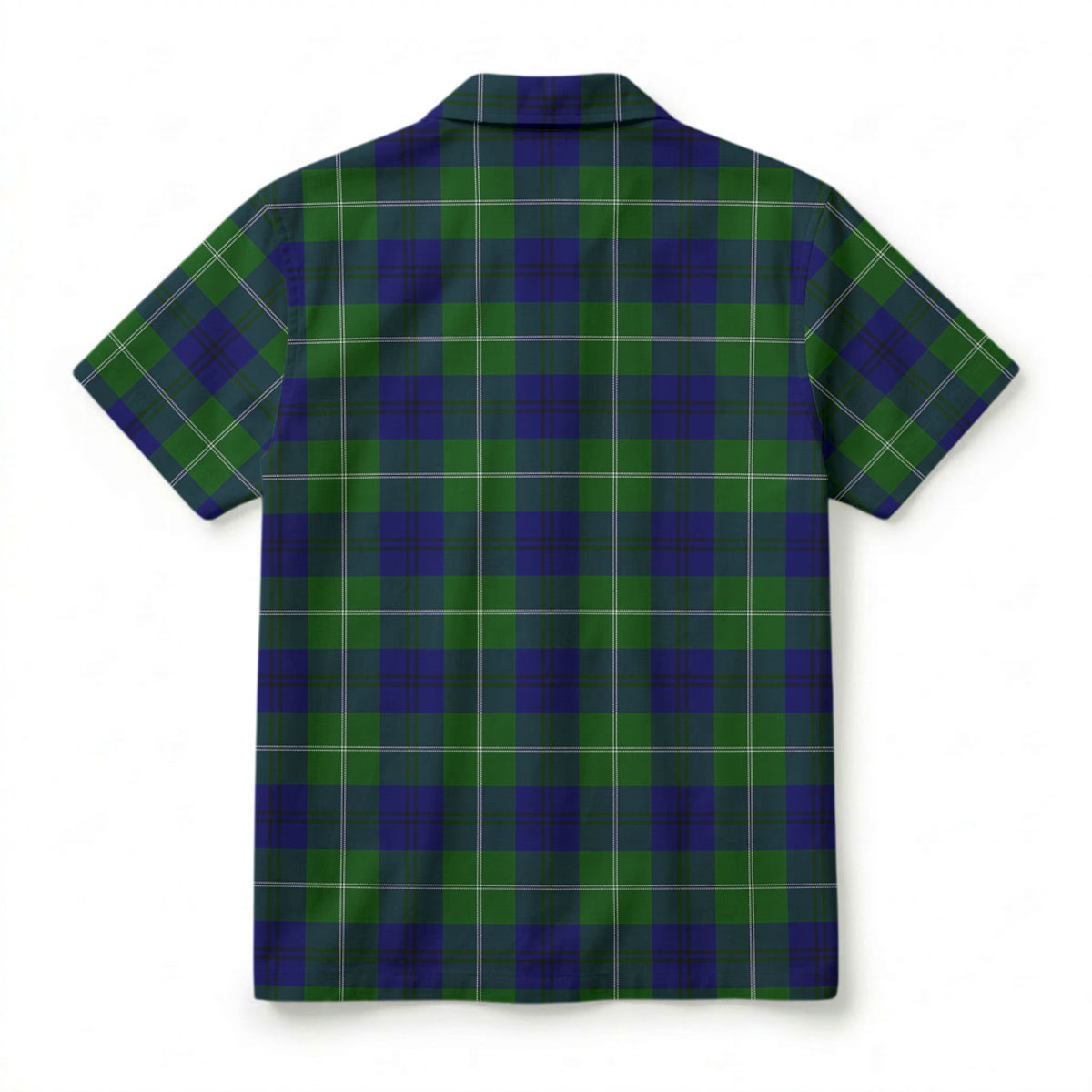 Oliphant Modern Tartan Crest Hawaiian Shirt