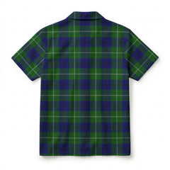 Oliphant Modern Tartan Crest Hawaiian Shirt