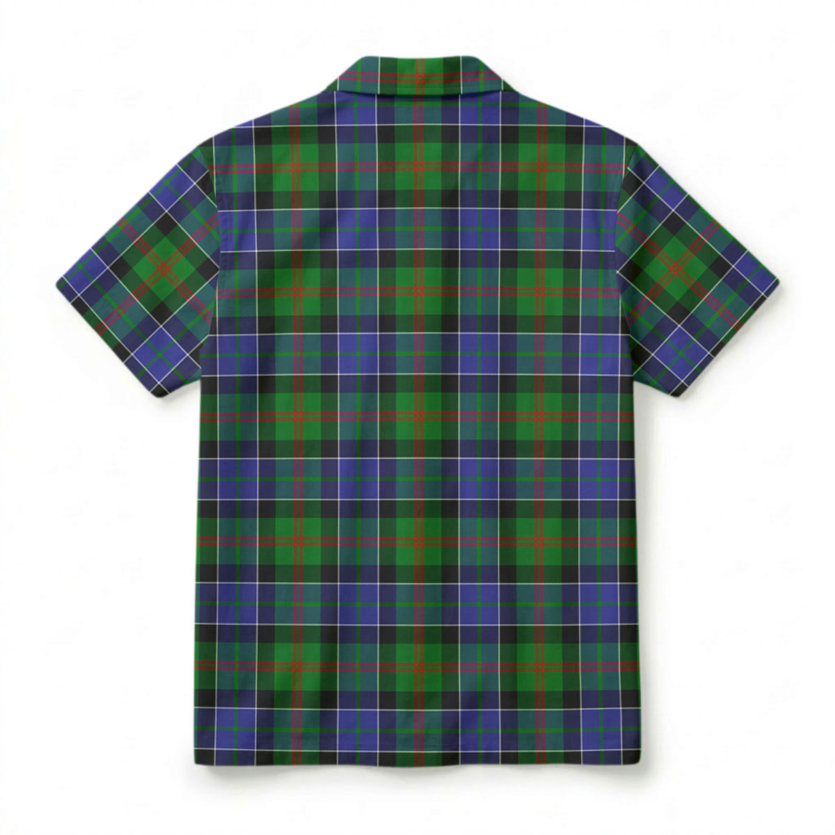 Paterson Tartan Crest Hawaiian Shirt