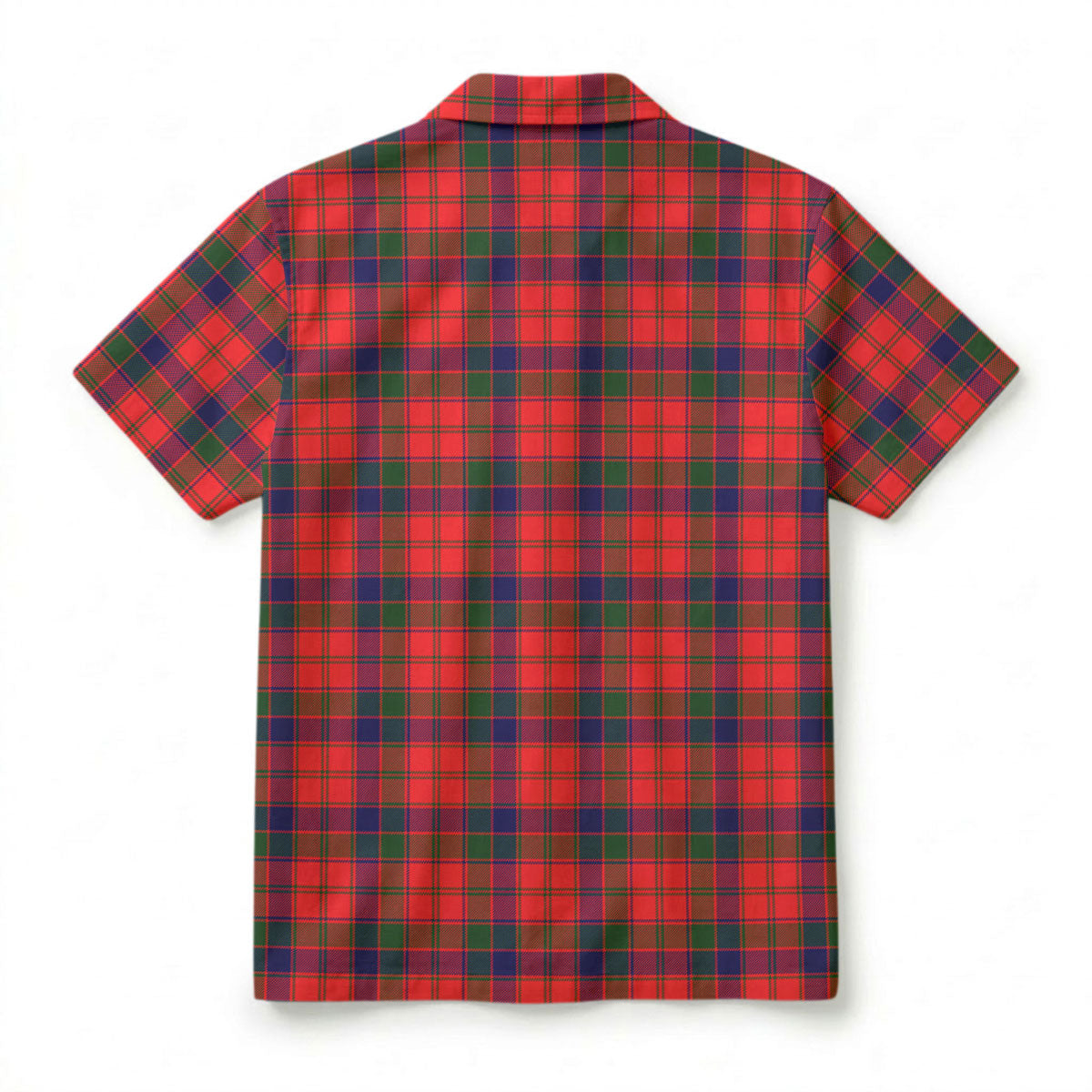Robertson Modern Tartan Crest Hawaiian Shirt