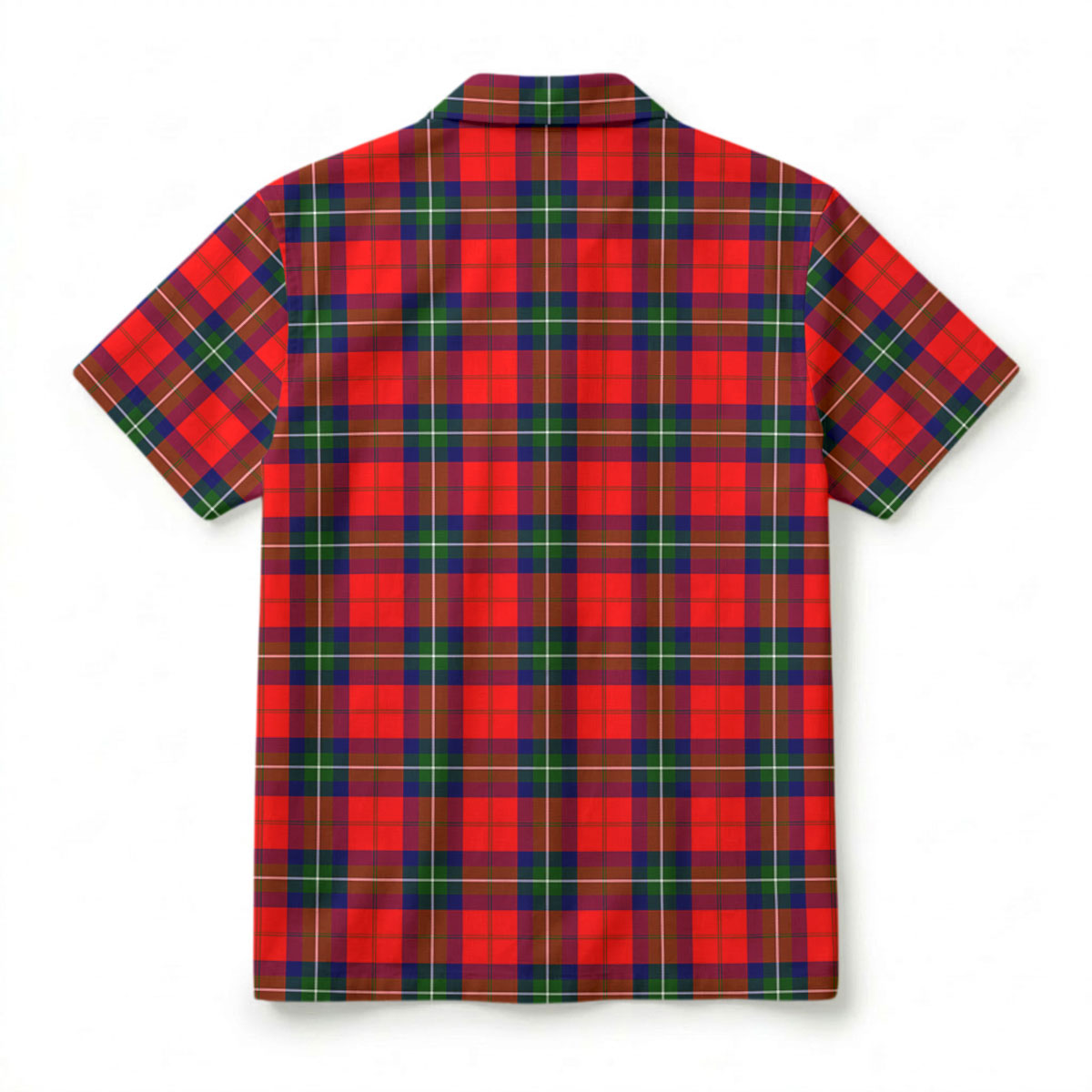 Ruthven Modern Tartan Crest Hawaiian Shirt