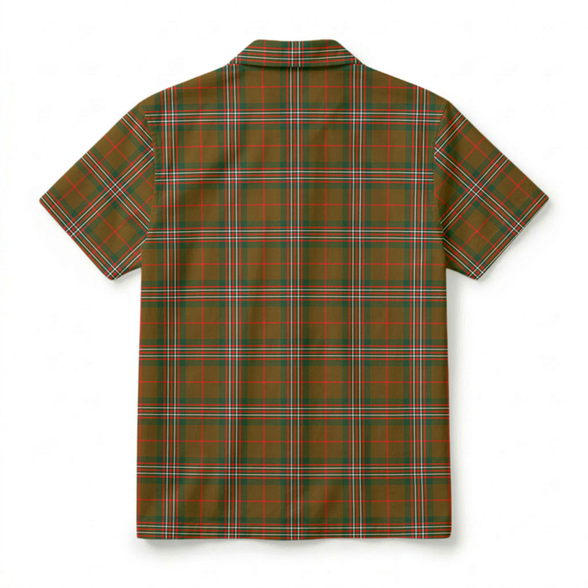 Scott Brown Modern Tartan Crest Hawaiian Shirt
