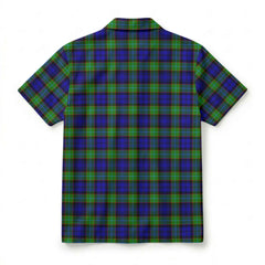 Sempill Modern Tartan Crest Hawaiian Shirt