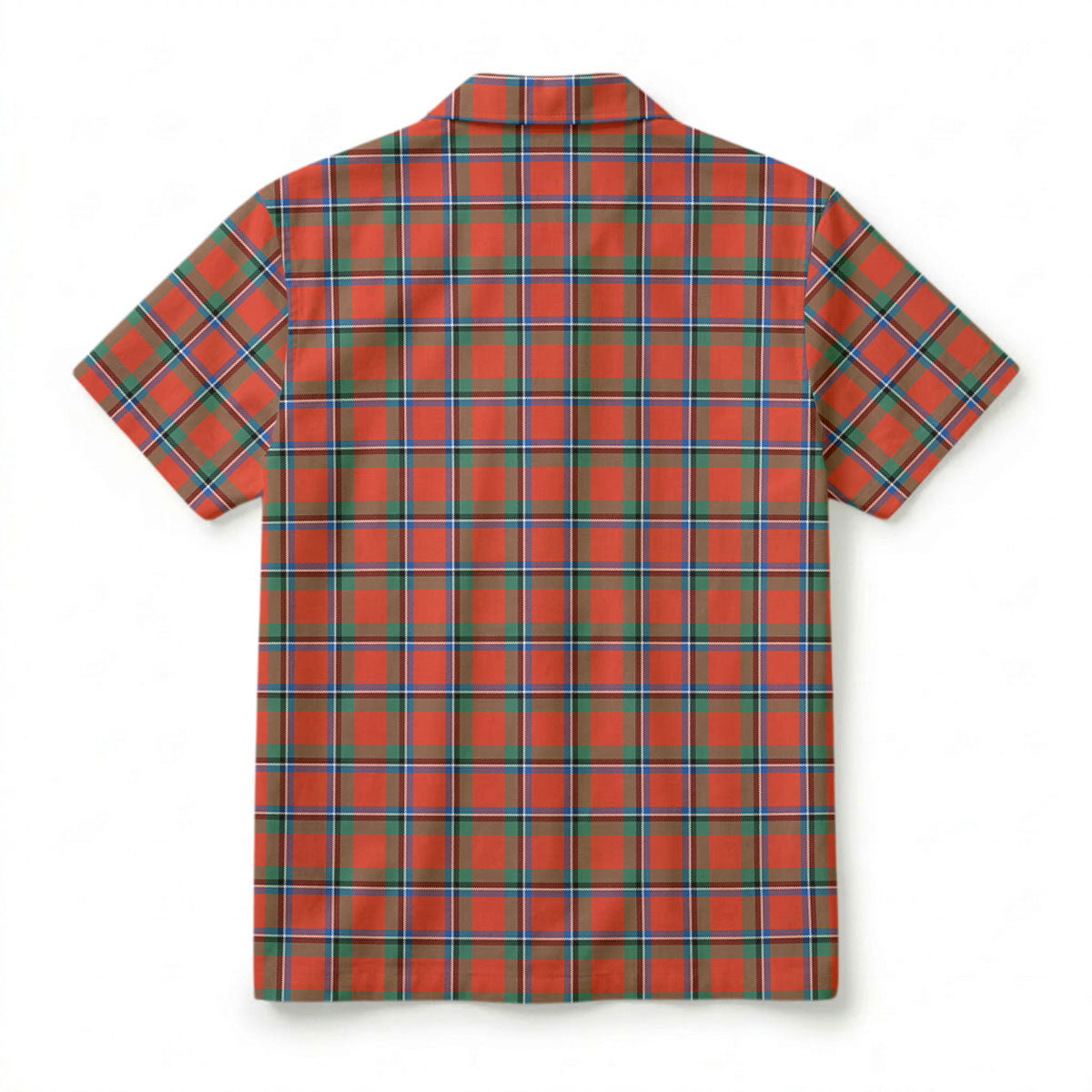 Sinclair Ancient Tartan Crest Hawaiian Shirt
