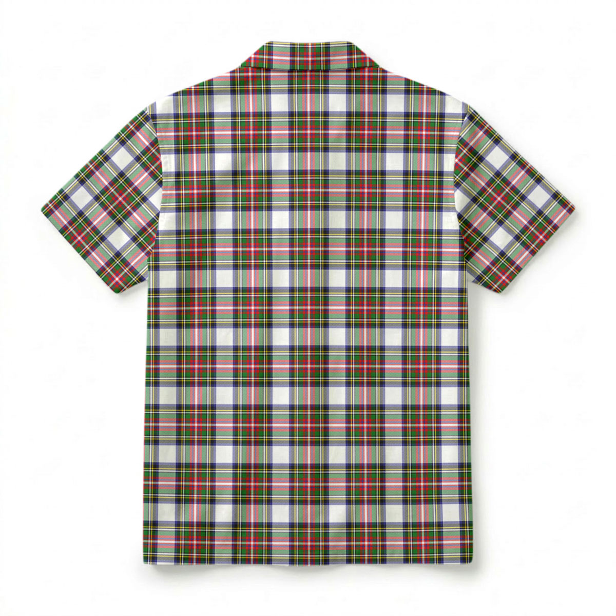 Stewart Dress Modern Tartan Crest Hawaiian Shirt