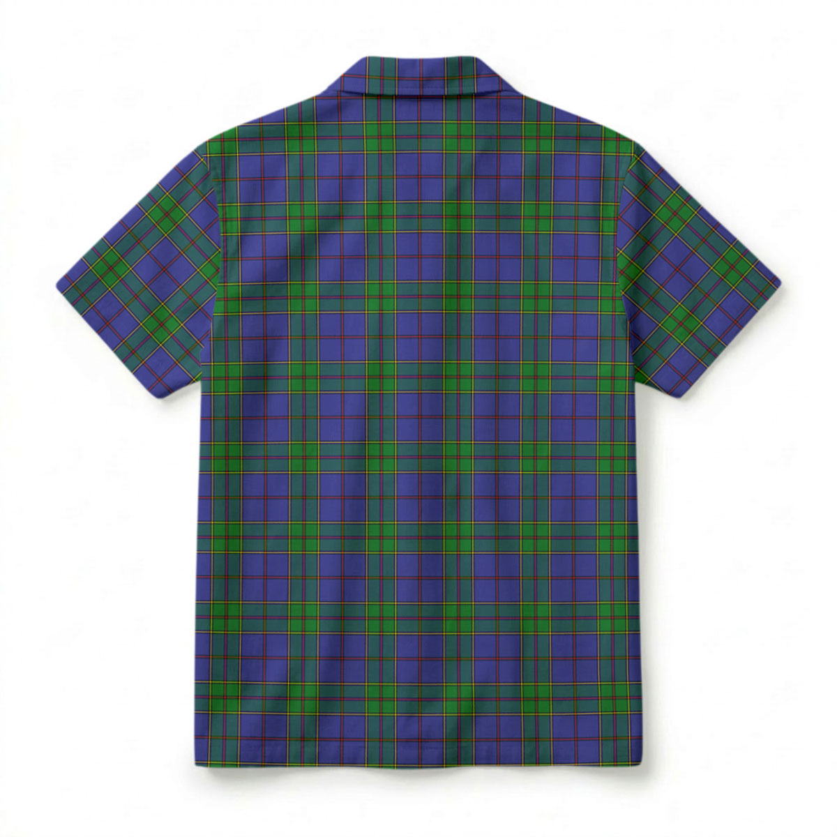 Strachan Tartan Crest Hawaiian Shirt