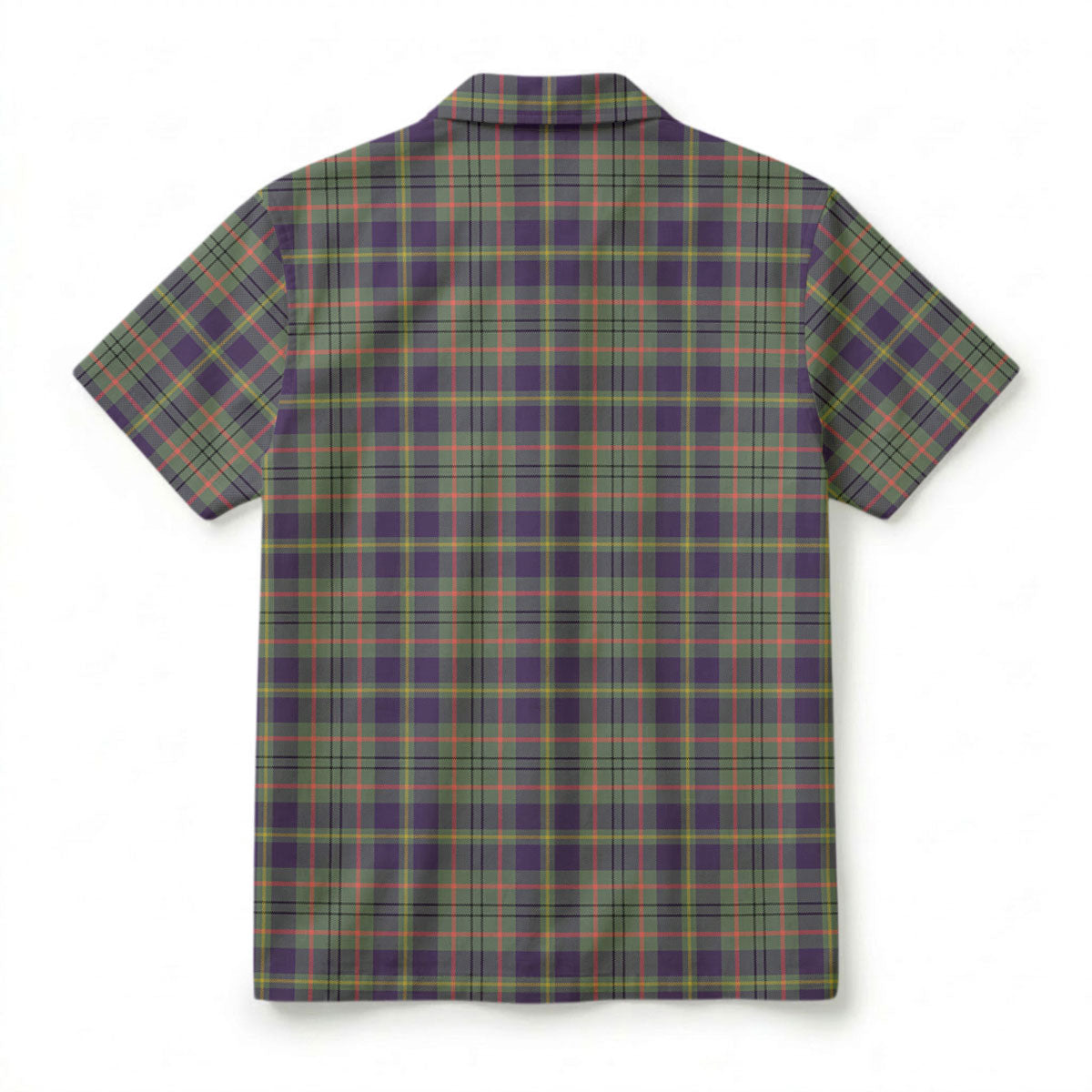 Taylor Weathered Tartan Crest Hawaiian Shirt