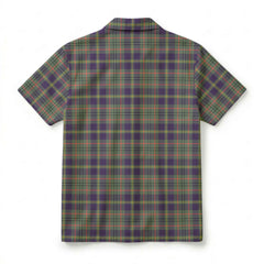 Taylor Weathered Tartan Crest Hawaiian Shirt