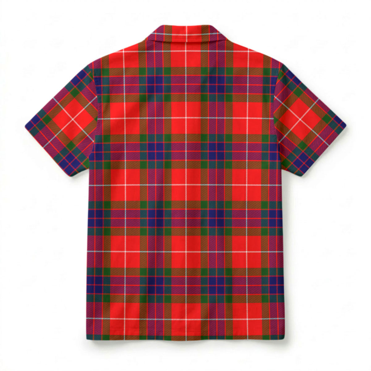 Tweedie Tartan Crest Hawaiian Shirt
