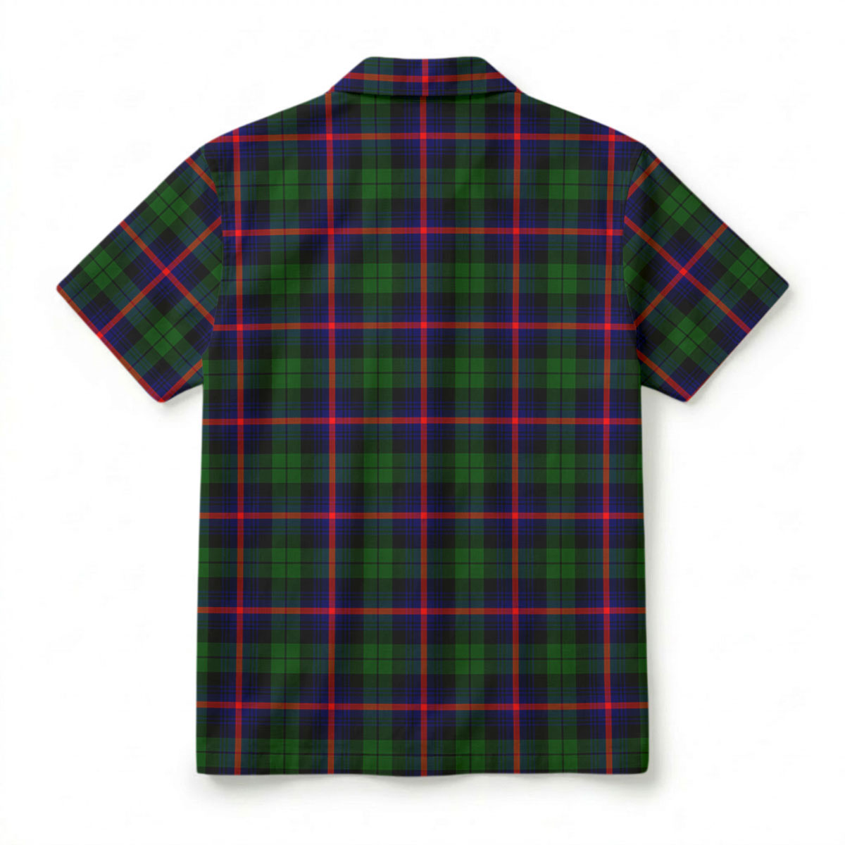 Urquhart Modern Tartan Crest Hawaiian Shirt