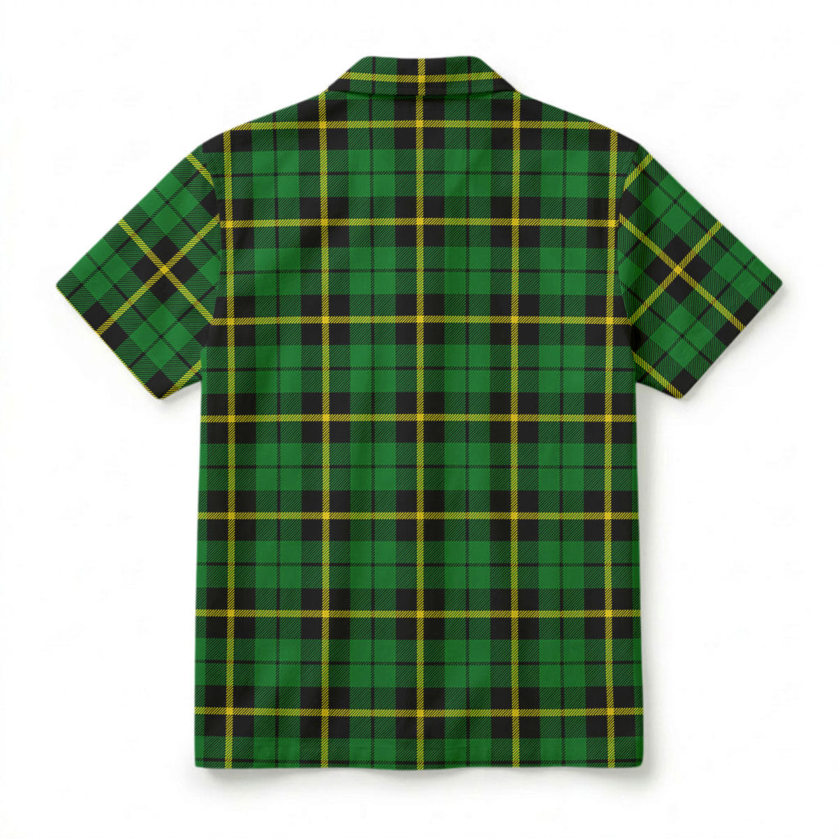 Wallace Hunting Modern Tartan Crest Hawaiian Shirt