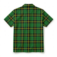 Wallace Hunting Modern Tartan Crest Hawaiian Shirt