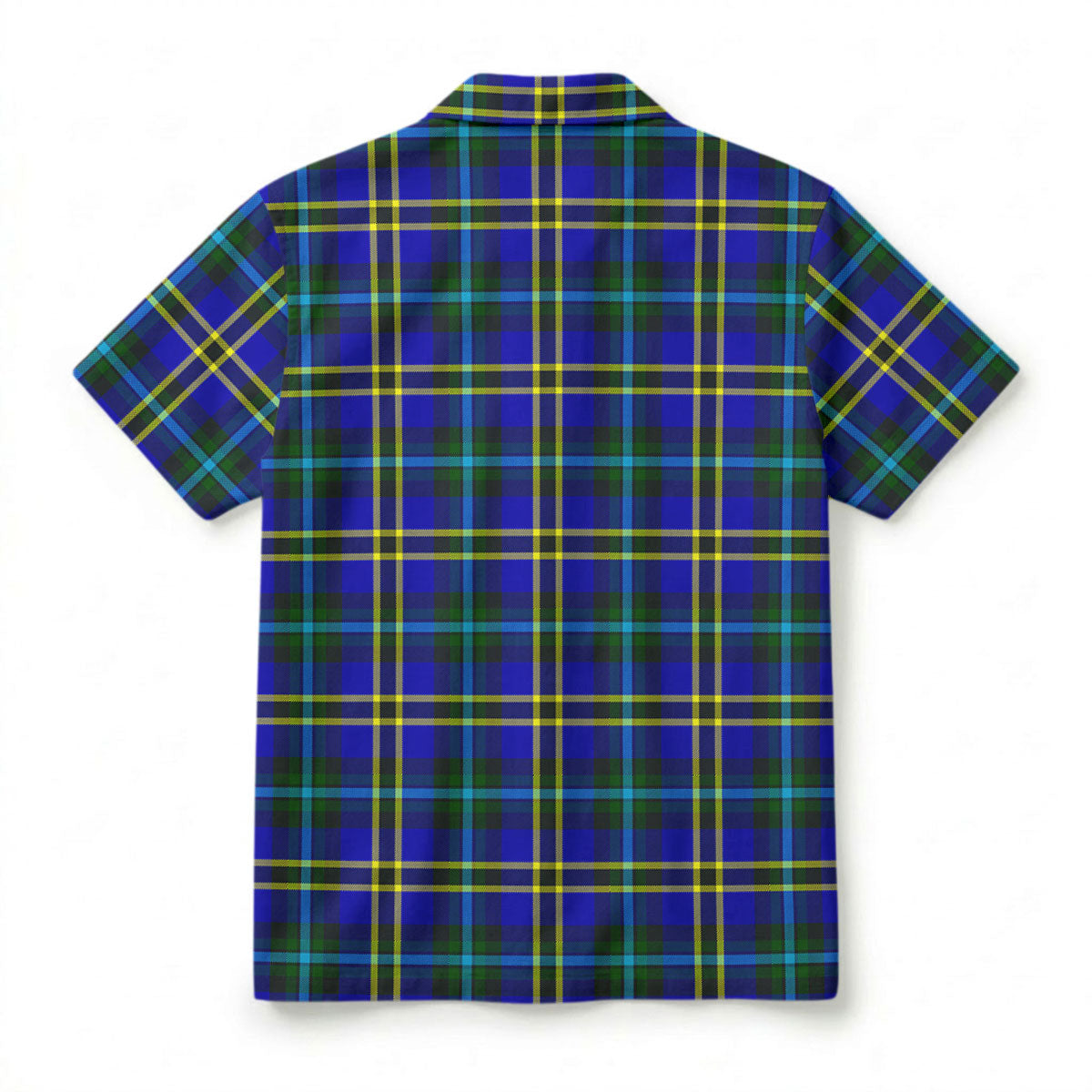 Weir Modern Tartan Crest Hawaiian Shirt