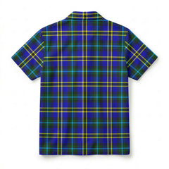 Weir Modern Tartan Crest Hawaiian Shirt