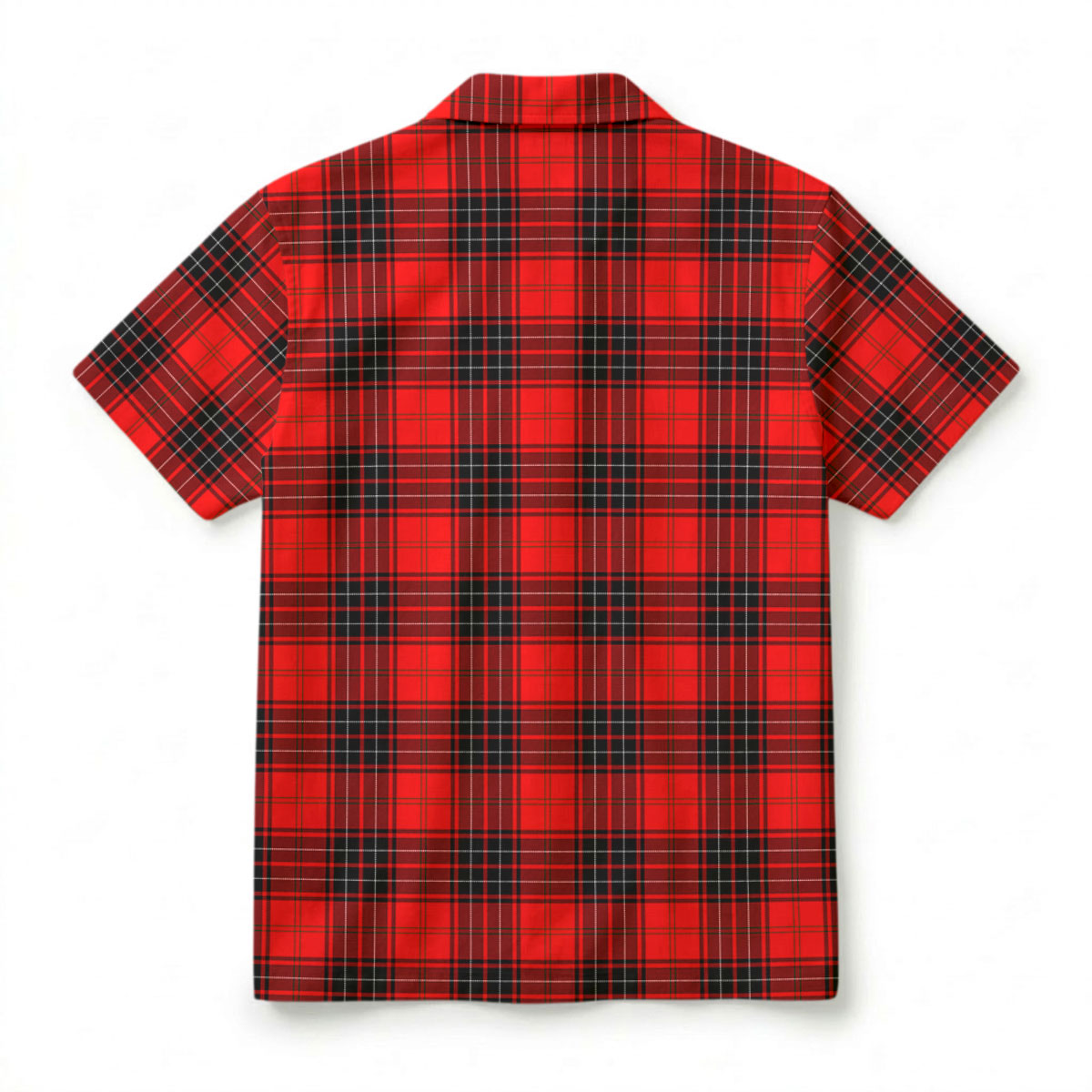 Wemyss Modern Tartan Crest Hawaiian Shirt