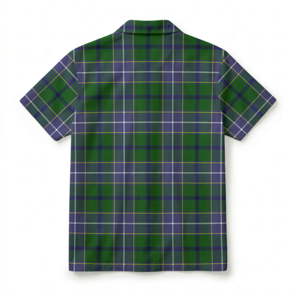 Wishart Hunting Tartan Crest Hawaiian Shirt