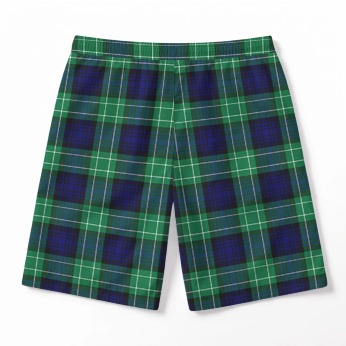 Abercrombie Tartan Crest Men's Beach Shorts