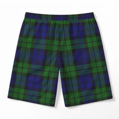 Bannatyne Tartan Crest Men's Beach Shorts
