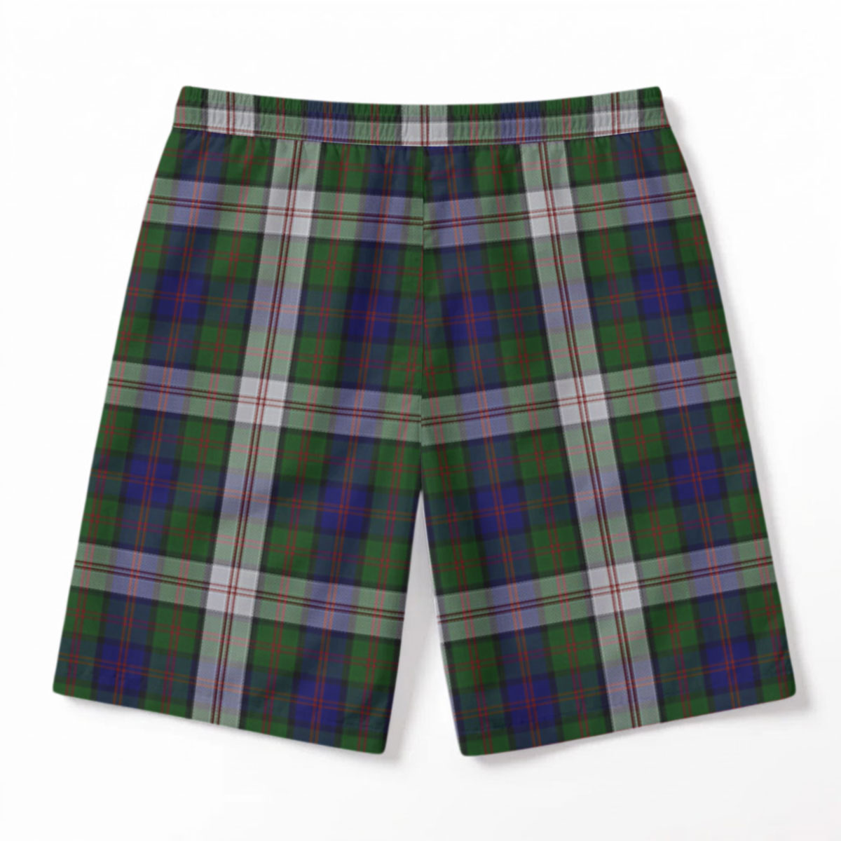 Blair Dress Tartan Crest Men's Beach Shorts