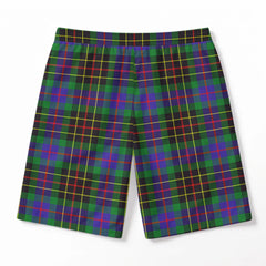 Brodie Hunting Modern Tartan Crest Men's Beach Shorts