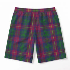 Cairns Tartan Crest Men's Beach Shorts