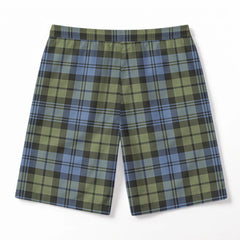 Campbell Faded Tartan Crest Men's Beach Shorts