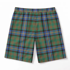 Cochrane Ancient Tartan Crest Men's Beach Shorts