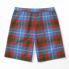 Congilton Tartan Crest Men's Beach Shorts