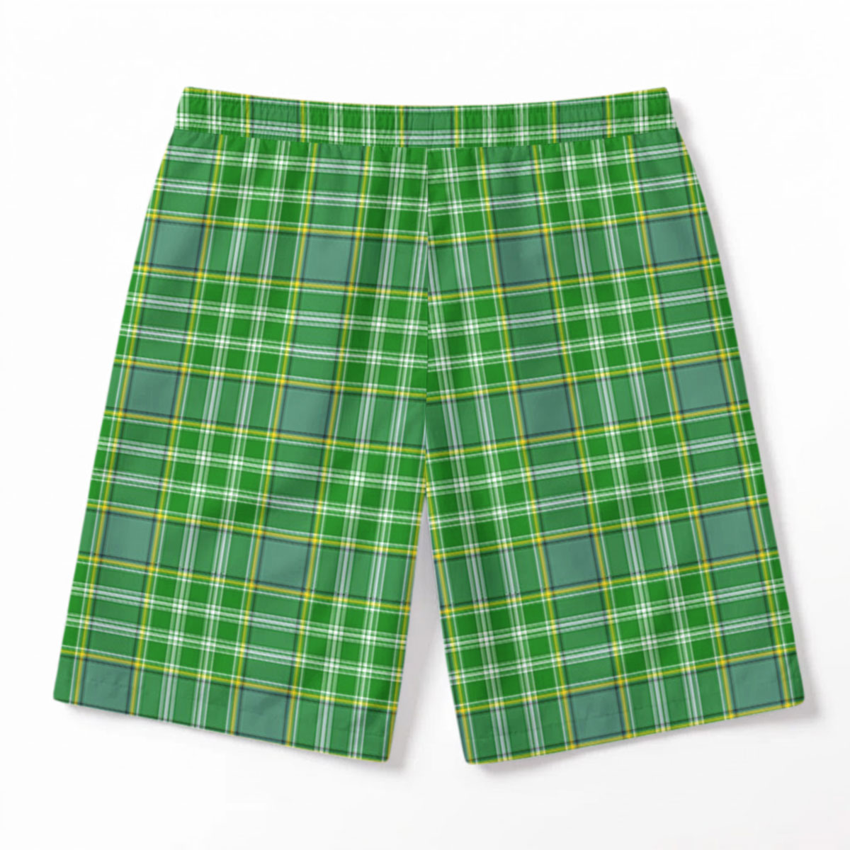 Currie Tartan Crest Men's Beach Shorts