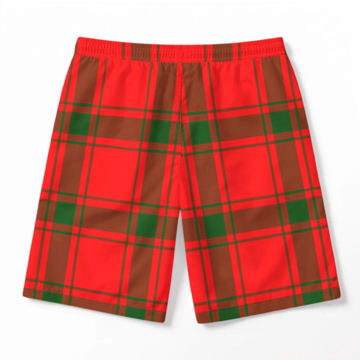 Darroch (Gourock) Tartan Crest Men's Beach Shorts