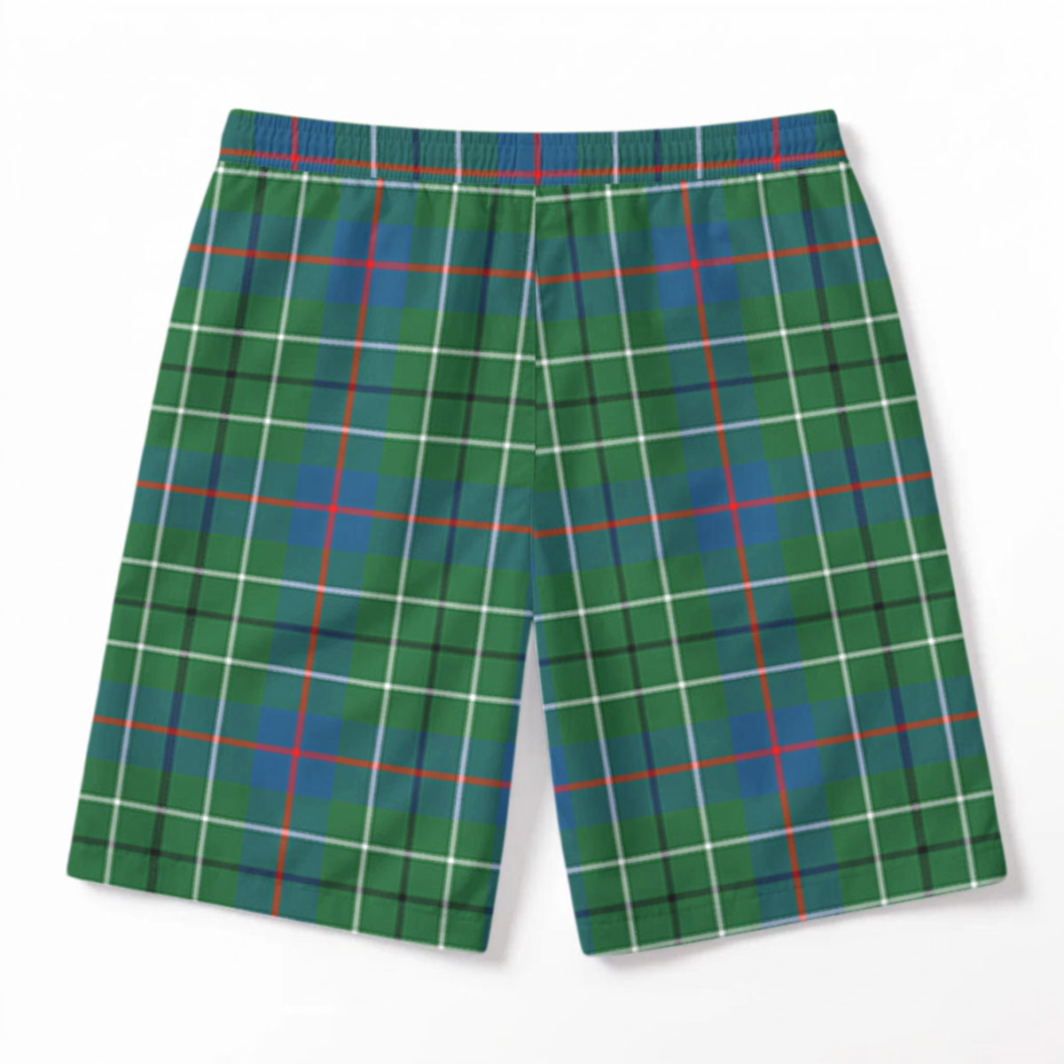 Duncanson Tartan Crest Men's Beach Shorts