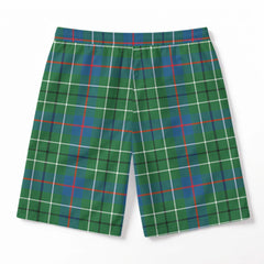 Duncanson Tartan Crest Men's Beach Shorts