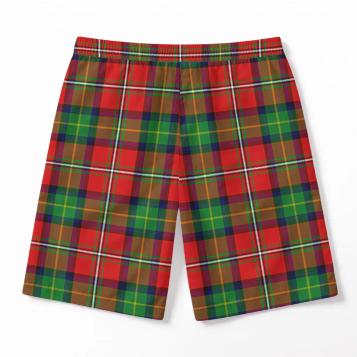 Fairlie Tartan Crest Men's Beach Shorts