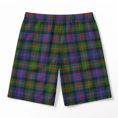 Fleming Tartan Crest Men's Beach Shorts