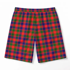Gow (of Skeoch) Tartan Crest Men's Beach Shorts