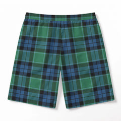 Graham of Menteith Ancient Tartan Crest Men's Beach Shorts