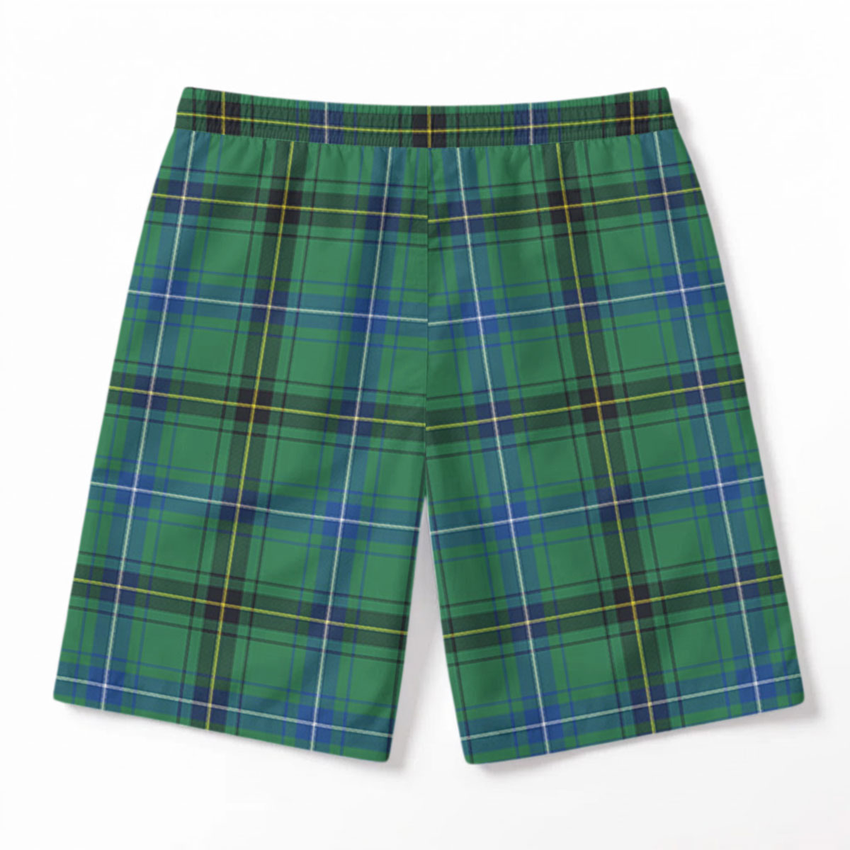 Henderson Ancient Tartan Crest Men's Beach Shorts