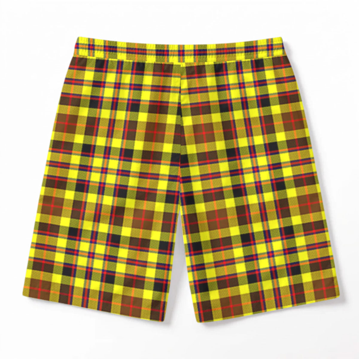 Jardine Tartan Crest Men's Beach Shorts