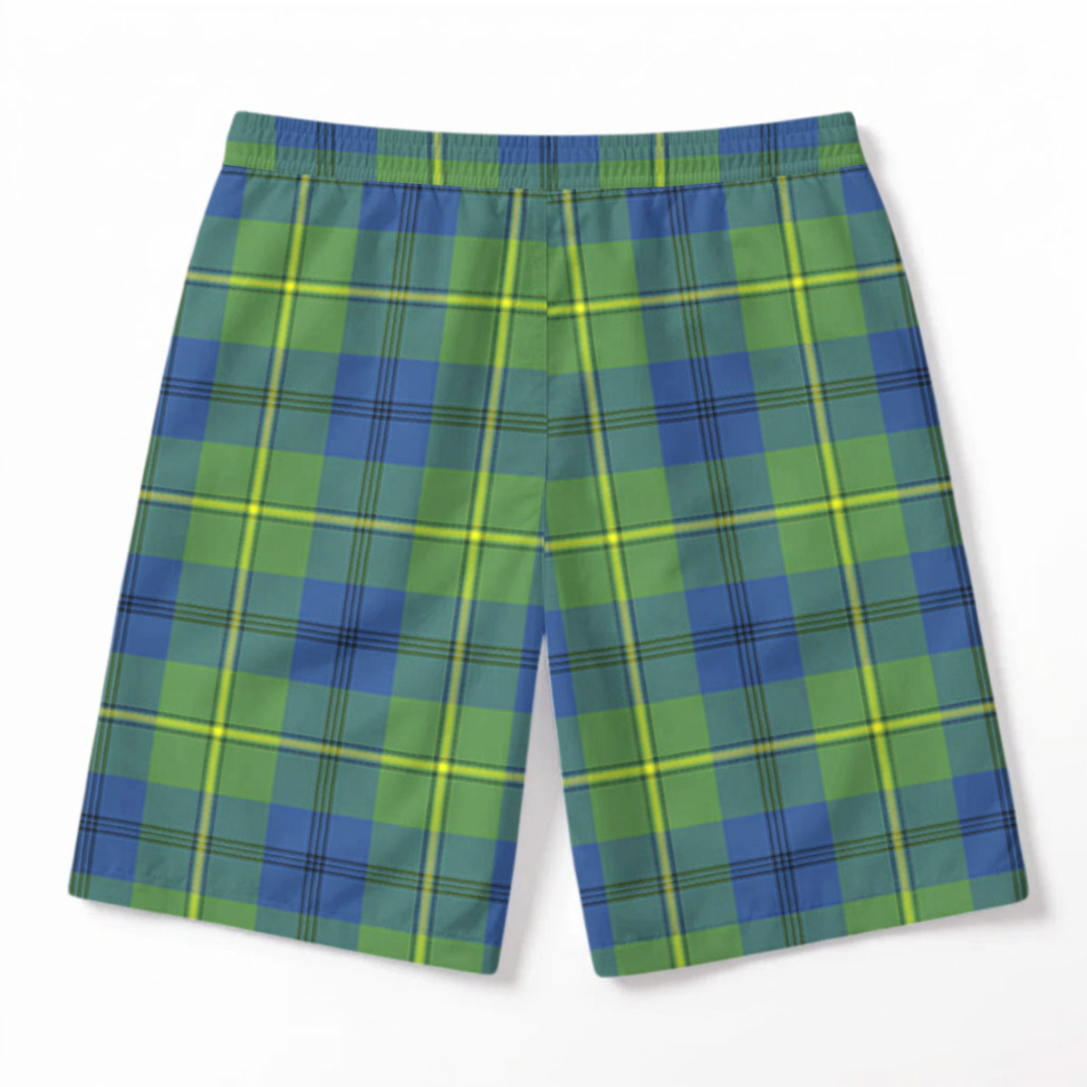 Johnston Ancient Tartan Crest Men's Beach Shorts