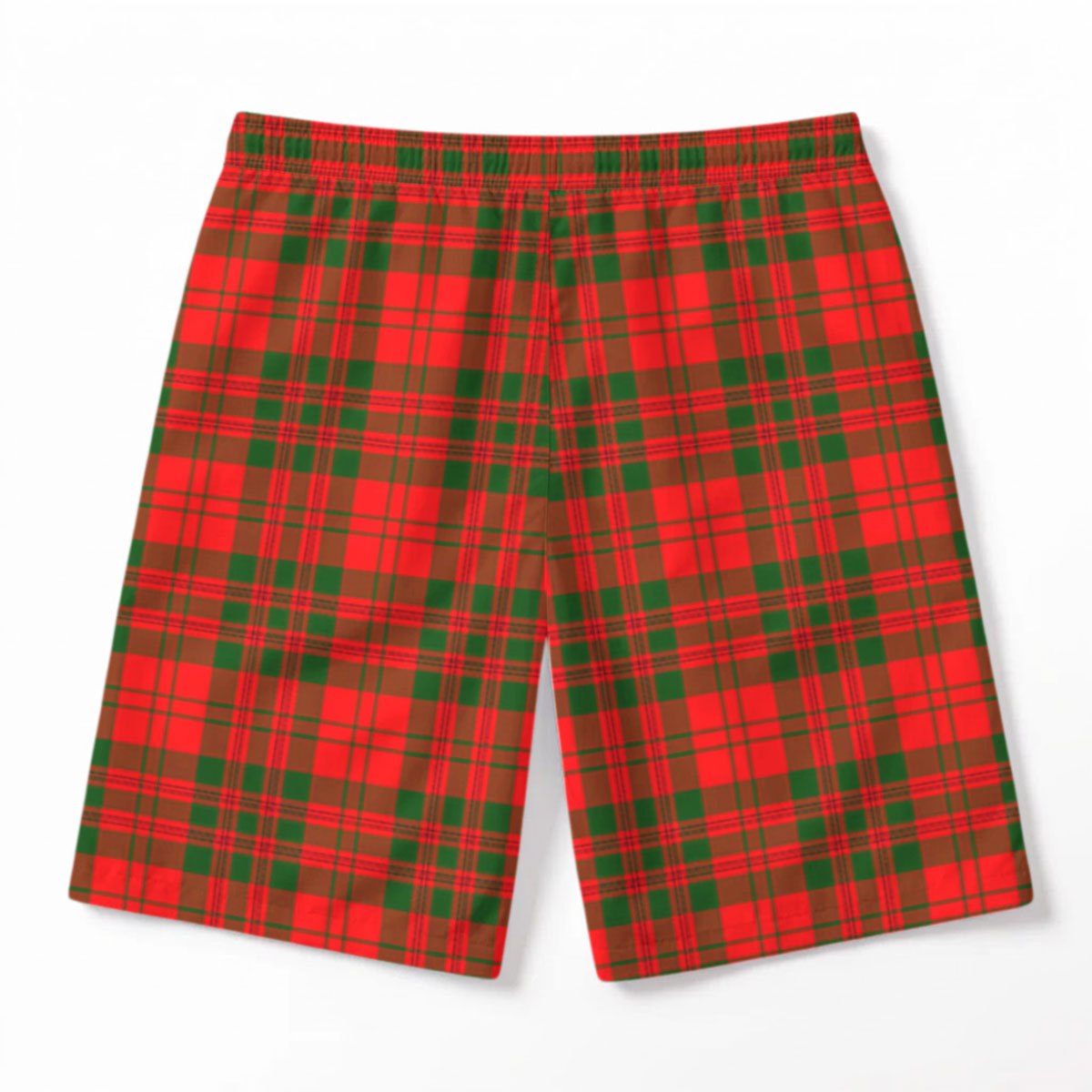 Livingstone Tartan Crest Men's Beach Shorts