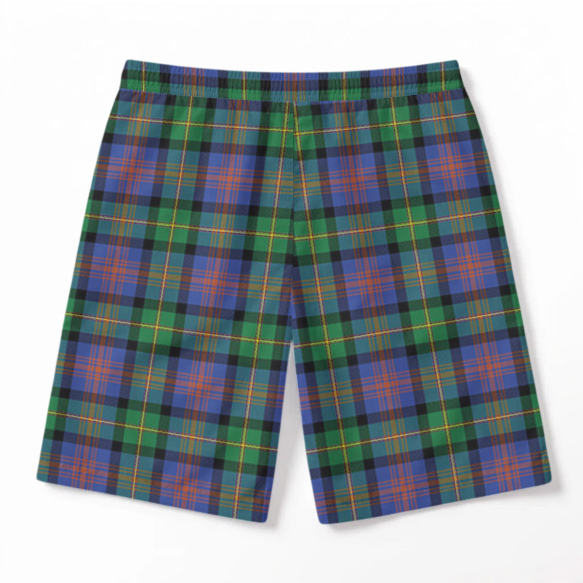 Logan Ancient Tartan Crest Men's Beach Shorts