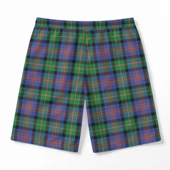 Logan Ancient Tartan Crest Men's Beach Shorts
