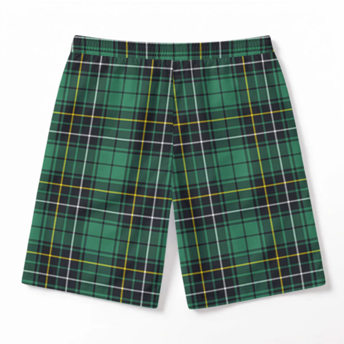 MacAlpine Ancient Tartan Crest Men's Beach Shorts