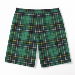 MacAlpine Ancient Tartan Crest Men's Beach Shorts