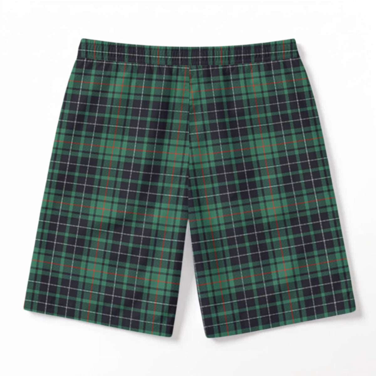 MacAuley Hunting Ancient Tartan Crest Men's Beach Shorts