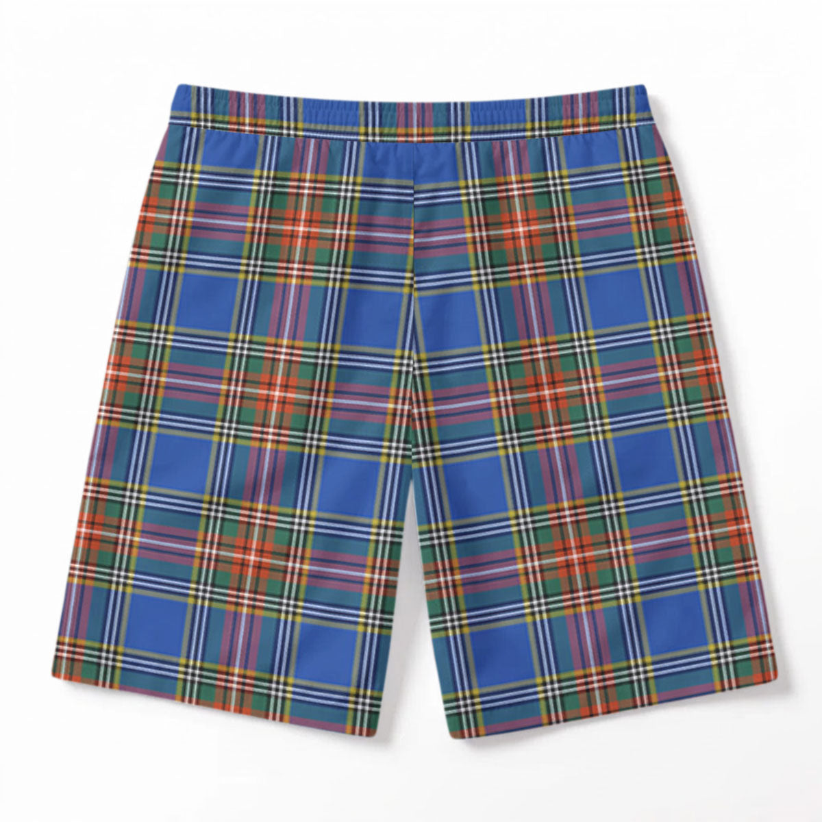 MacBeth Ancient Tartan Crest Men's Beach Shorts